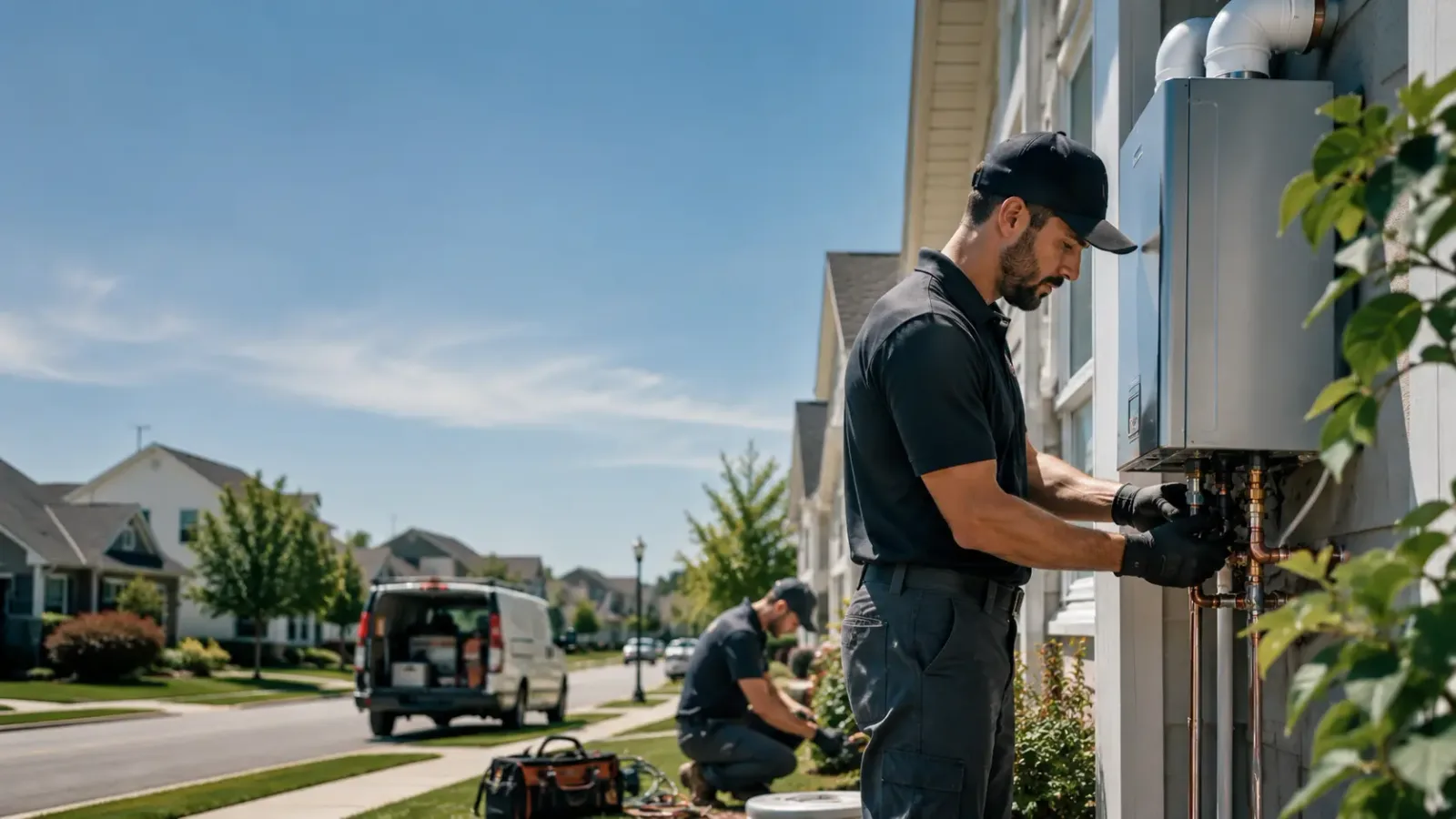 Tankless Water Heater Installation in Van Vleck, TX